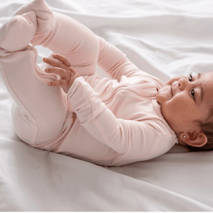 Baby Bamboo Pajamas w/ DreamCuffs® - Kidsy