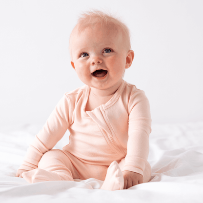 Baby Bamboo Pajamas w/ DreamCuffs® - Kidsy
