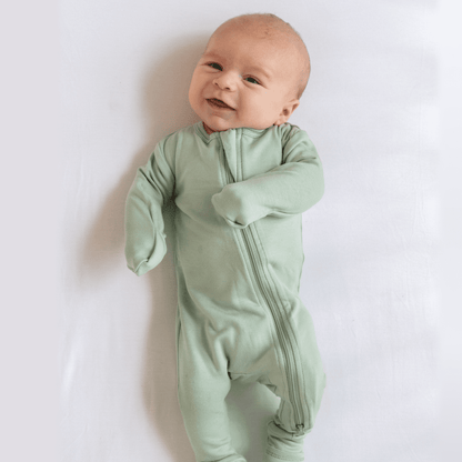 Baby Bamboo Pajamas w/ DreamCuffs® - Kidsy