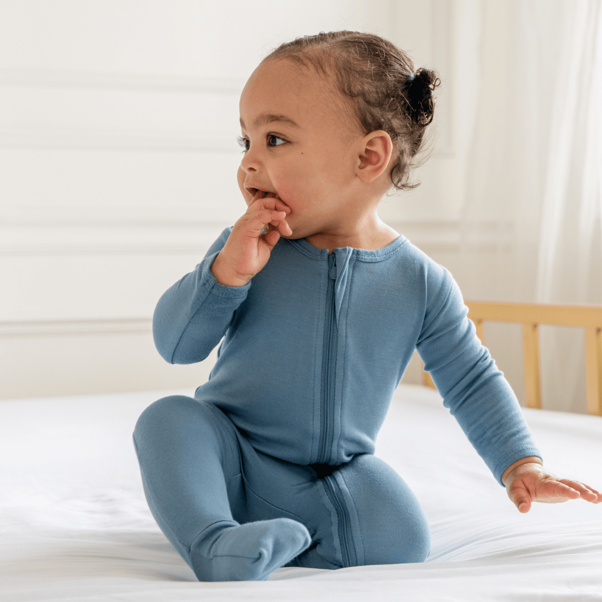 Baby Bamboo Pajamas w/ DreamCuffs® - Kidsy