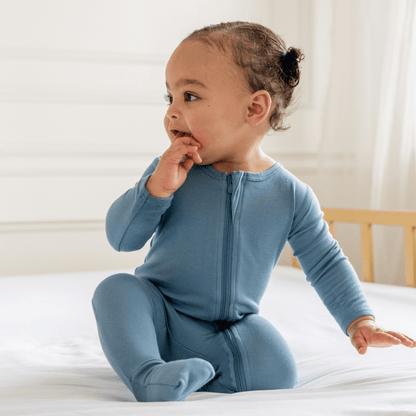 Baby Bamboo Pajamas w/ DreamCuffs® - Kidsy