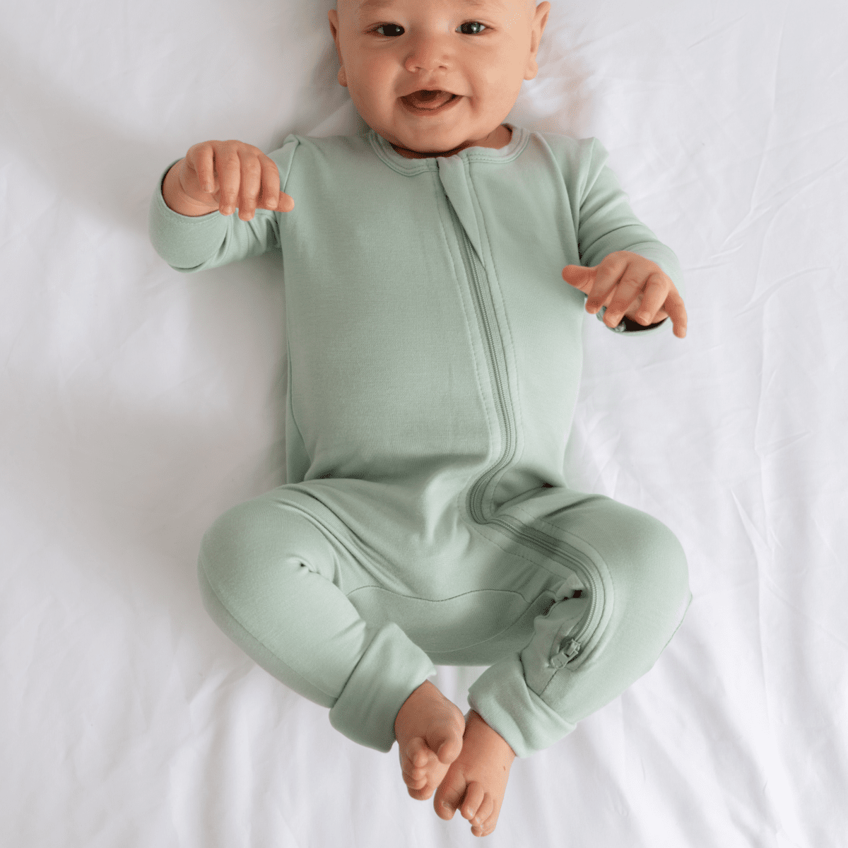 Baby Bamboo Pajamas w/ DreamCuffs® - Kidsy
