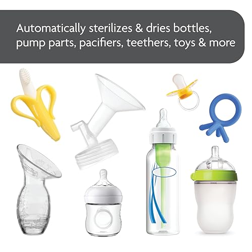 Baby Brezza Baby Bottle Sterilizer and Dryer Machine - Electric Steam Sterilization - Kidsy