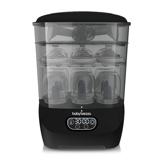 Baby Brezza Bottle Sterilizer and Dryer Advanced (Black) - Kidsy