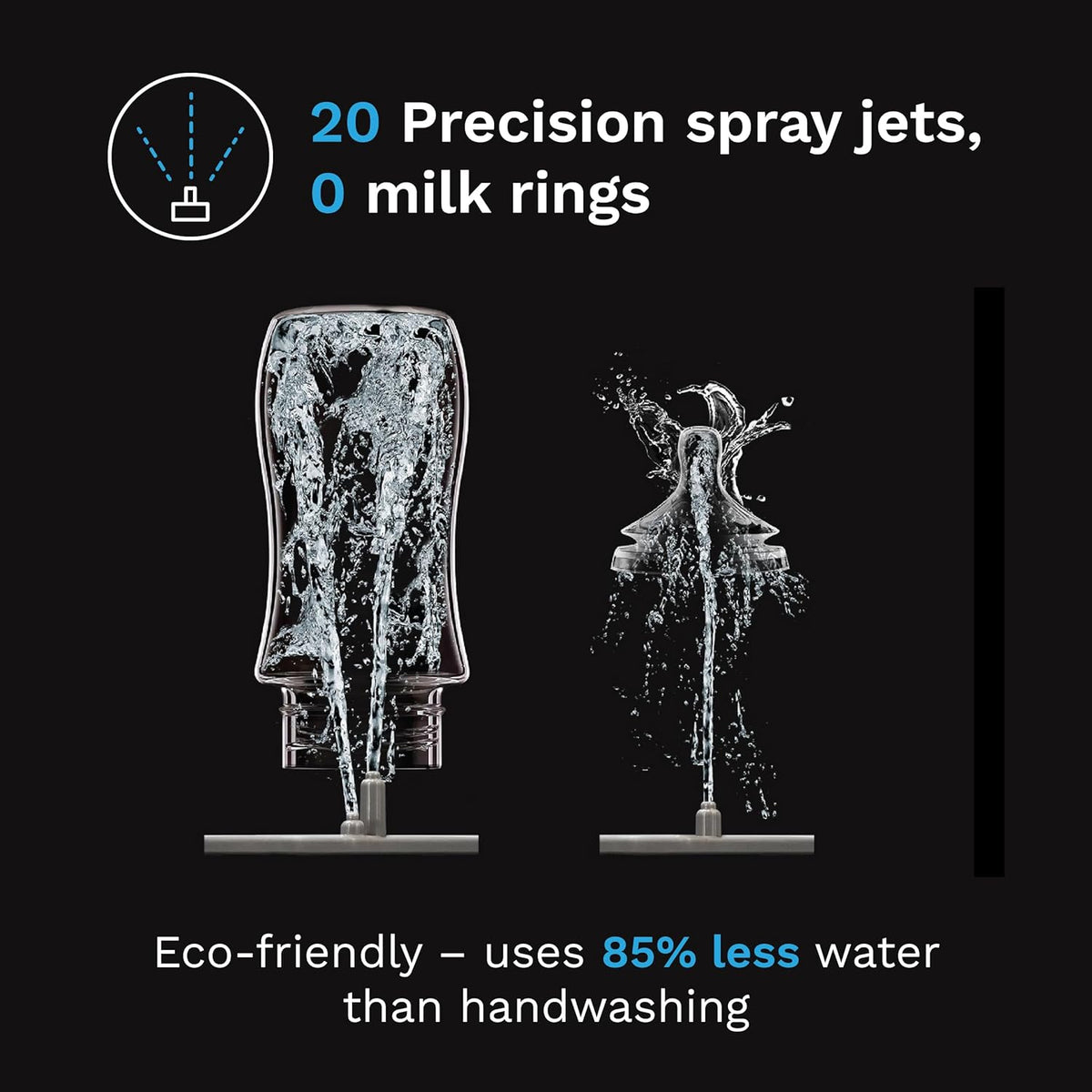 Baby Brezza Bottle Washer Pro (Black) - Kidsy