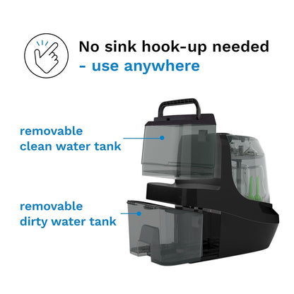 Baby Brezza Bottle Washer Pro (Black) - Kidsy