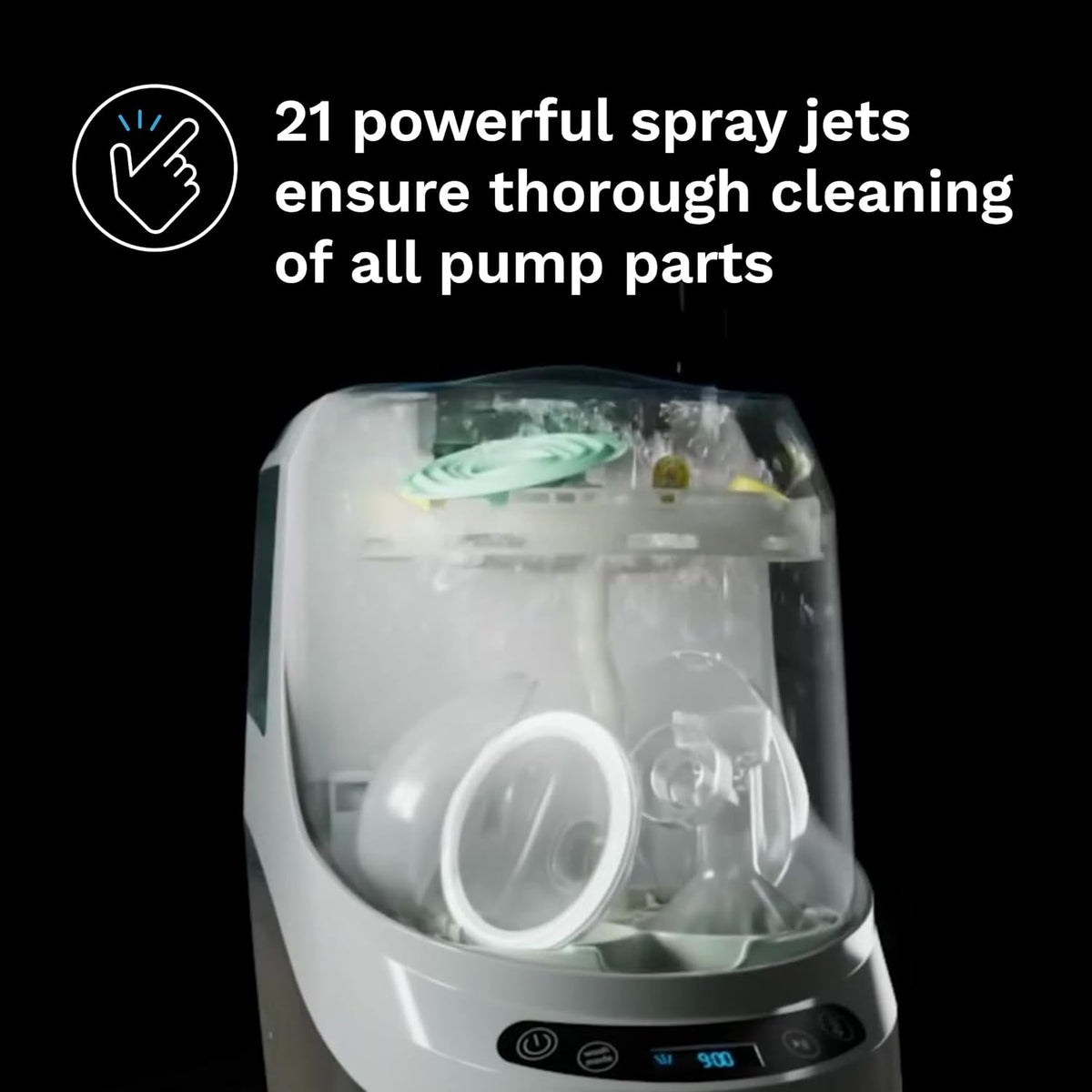 Baby Brezza Bottle Washer Pro Breast Pump Parts Replacement Rack - Kidsy