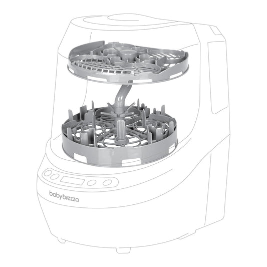 Baby Brezza Bottle Washer Pro Breast Pump Parts Replacement Rack - Kidsy