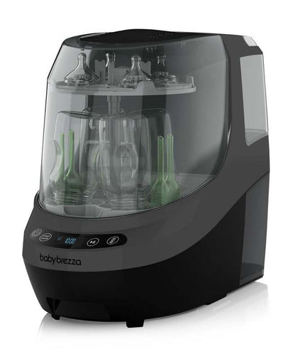 Baby Brezza Bottle Washer Pro - Washer, Sterilizer + Dryer (Charcoal) - Kidsy