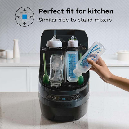 Baby Brezza Bottle Washer Pro - Washer, Sterilizer + Dryer (Charcoal) - Kidsy