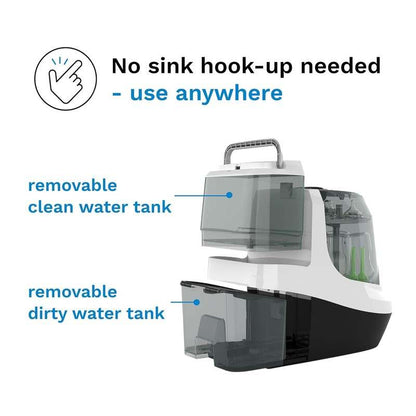 Baby Brezza Bottle Washer Pro - Washer, Sterilizer + Dryer (Charcoal) - Kidsy