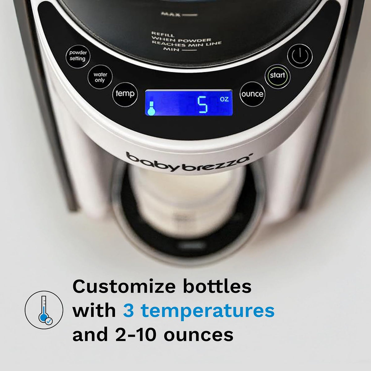 Baby Brezza Formula Pro Advanced Formula Dispenser & Bottle Maker (Charcoal) - Kidsy