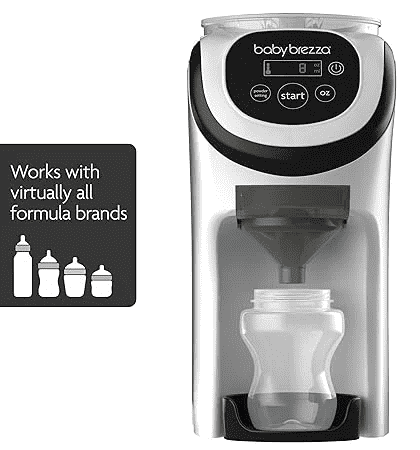Baby Brezza Formula Pro Mini Baby Formula Mixer Machine (White) - Kidsy