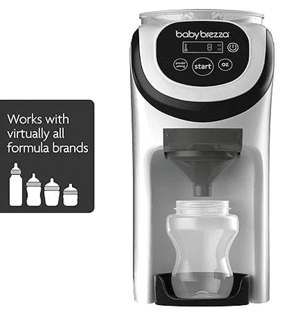Baby Brezza Formula Pro Mini Baby Formula Mixer Machine (White) - Kidsy