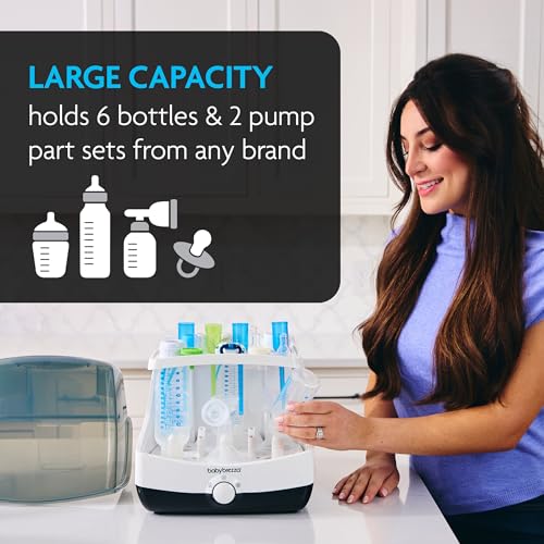 Baby Brezza Super Fast Baby Bottle Sterilizer + Dryer - Kidsy