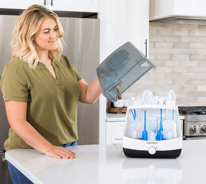 Baby Brezza Super Fast Baby Bottle Sterilizer + Dryer - Kidsy