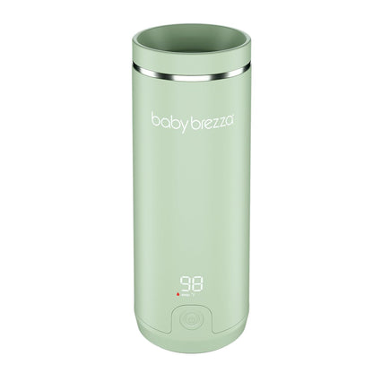 Baby Brezza SuperFast Portable Bottle Warmer 9oz (Sage Green) - Kidsy