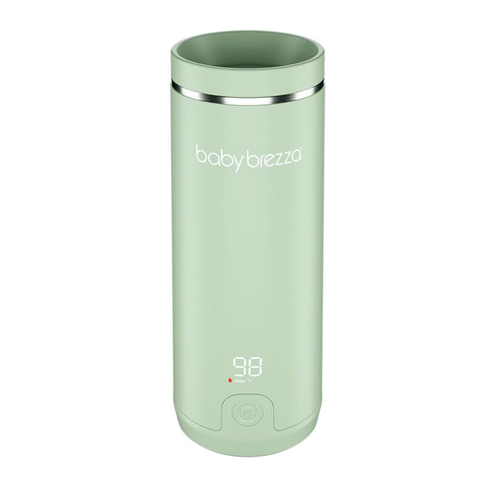 Baby Brezza SuperFast Portable Bottle Warmer 9oz (Sage Green) - Kidsy