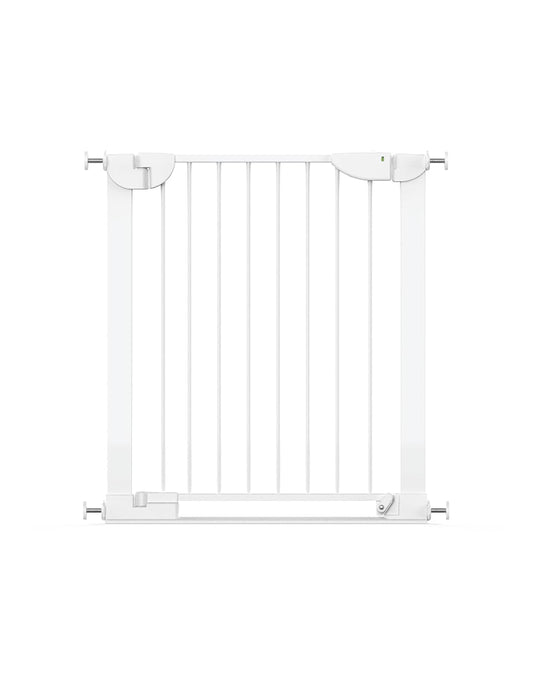 Baby Delight 26.75-29.5" SizeWise™ Metal Pressure Mounted Baby & Pet Gate (White) - Kidsy
