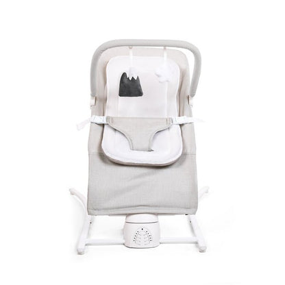 Baby Delight Alpine Wave Deluxe Portable Bouncer (Driftwood Grey) - Kidsy