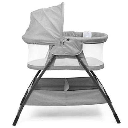 Baby Delight Beside Me Doze Deluxe Bassinet (Pebble Grey) - Kidsy