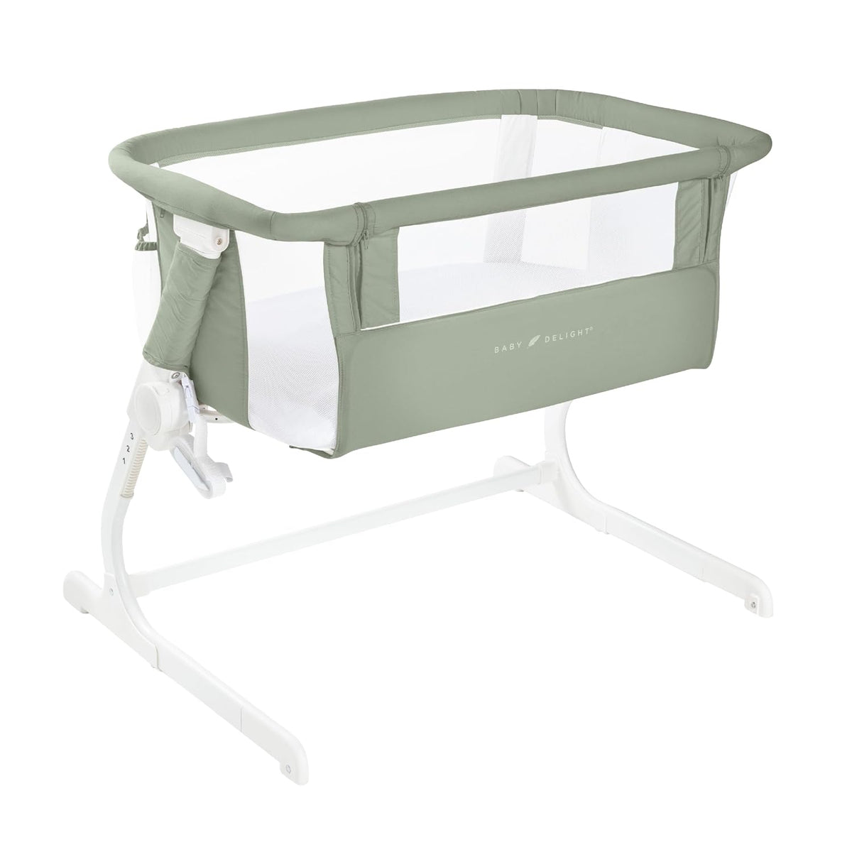 Baby Delight Beside Me Dreamer Bassinet & Bedside Sleeper (Organic Sage) - Kidsy