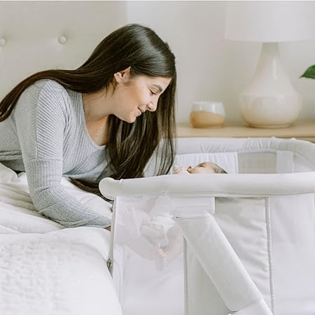Baby Delight Beside Me Dreamer Bassinet (Driftwood Grey) - Kidsy
