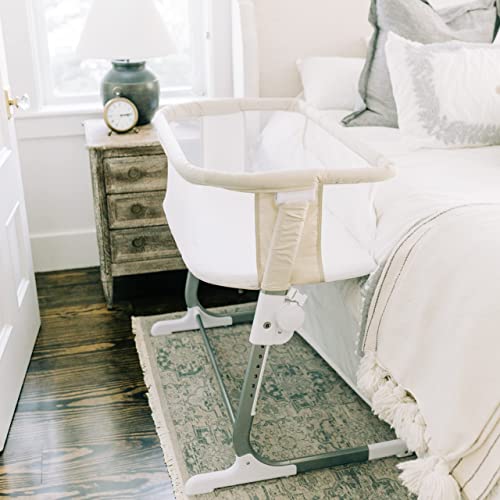 Baby Delight Beside Me Dreamer Bassinet (Flax) - Kidsy