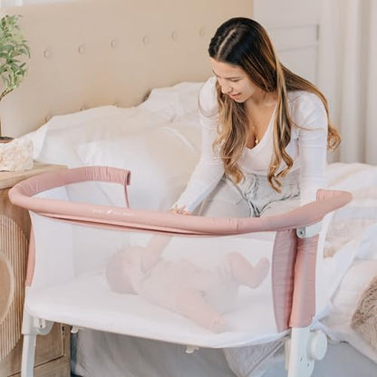 Baby Delight Dreamer Bassinet (Organic Rose) - Kidsy