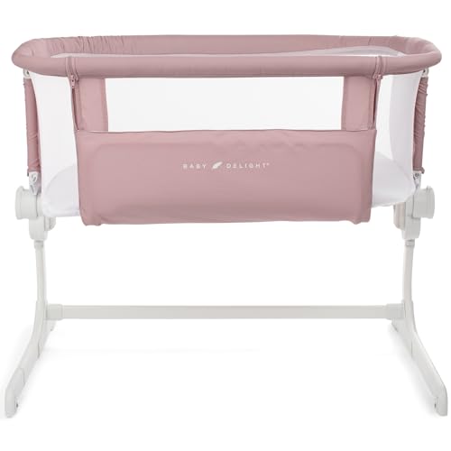 New Baby Delight Dreamer Bassinet (Organic Rose)