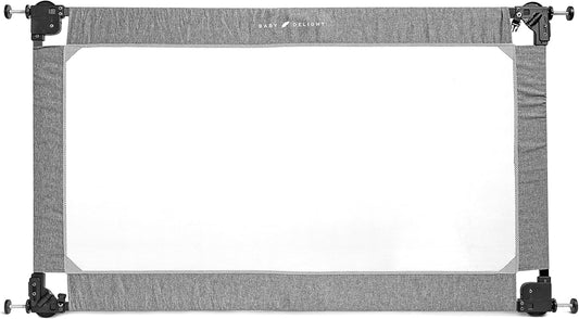 Baby Delight Go with Me Portable Mesh Baby Gate Span 30 - 48" Expandable Folding Gate (Charcoal Tweed) - Kidsy