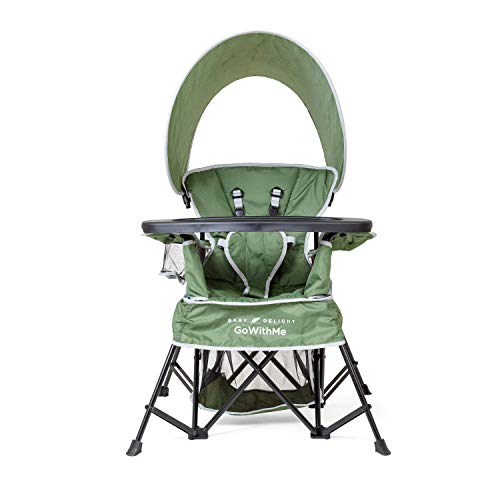 Baby Delight Go with Me Venture Portable Chair (Moss Bud Green) - Kidsy