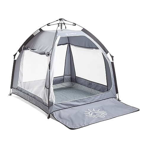 Baby Delight Go with Me Villa Portable Tent and Playard (Elephant Grey) - Kidsy