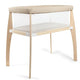 Baby Delight Heirloom Willow Wooden Bassinet Bedside Sleeper (Organic Oat) - Kidsy
