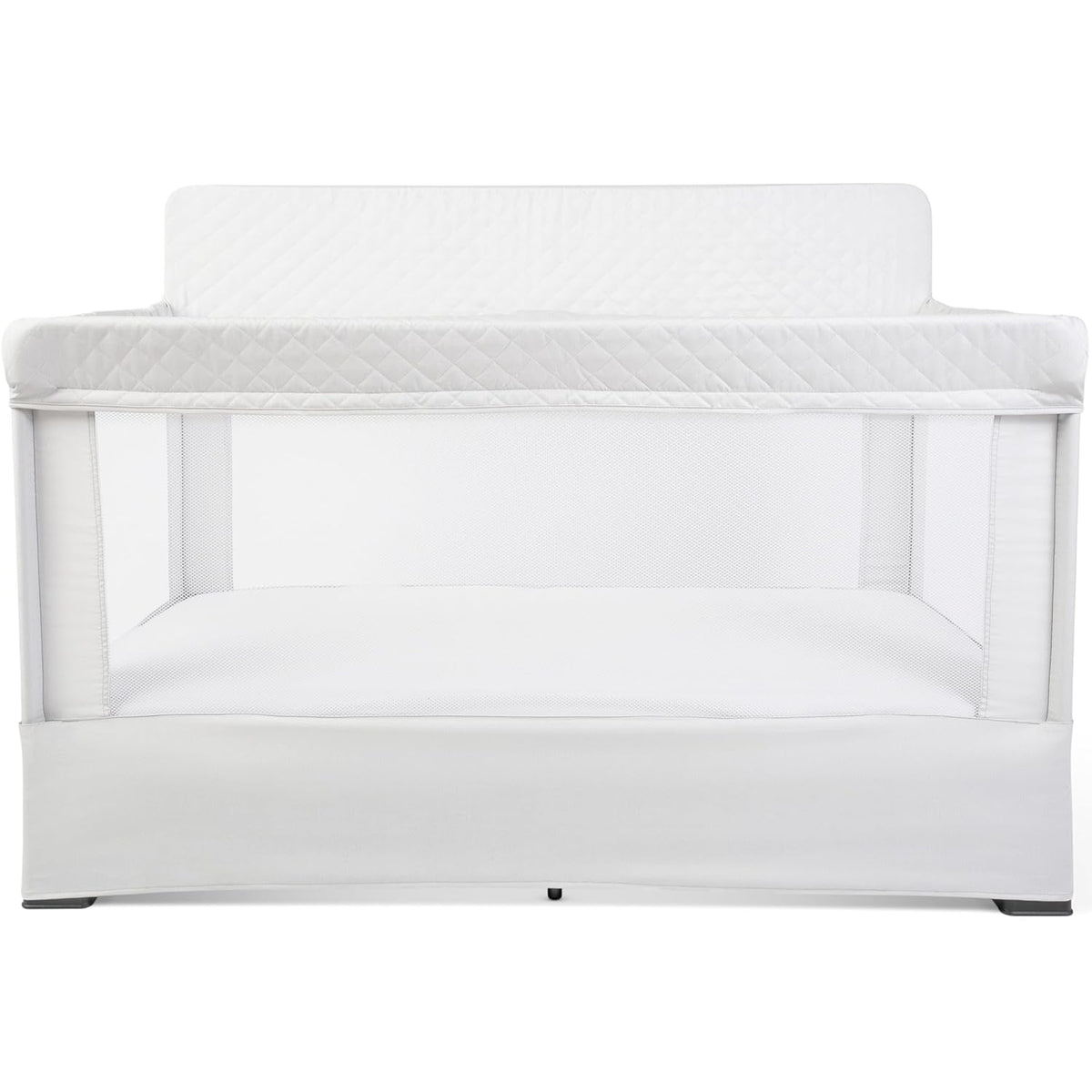 New Baby Delight Lunaire Full Size Crib (Driftwood Grey)