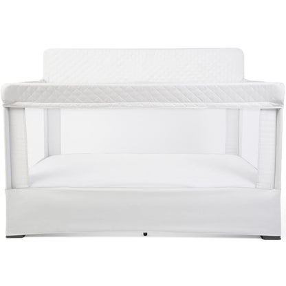 Baby Delight Lunaire Full Size Crib (Driftwood Grey) - Kidsy