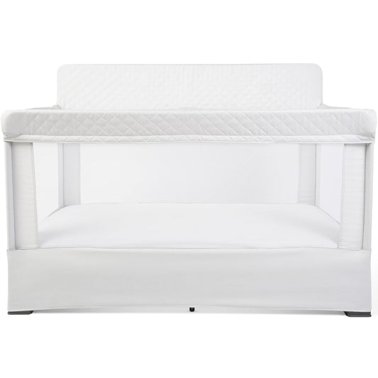 Baby Delight Lunaire Full Size Crib (Driftwood Grey) - Kidsy