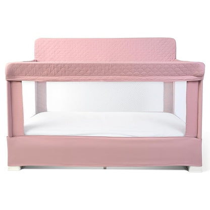 Baby Delight Lunaire Full Size Crib (Organic Rose) - Kidsy