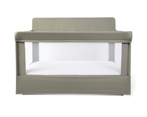 Baby Delight Lunaire Full Size Crib & Playard (Organic Sage) - Kidsy