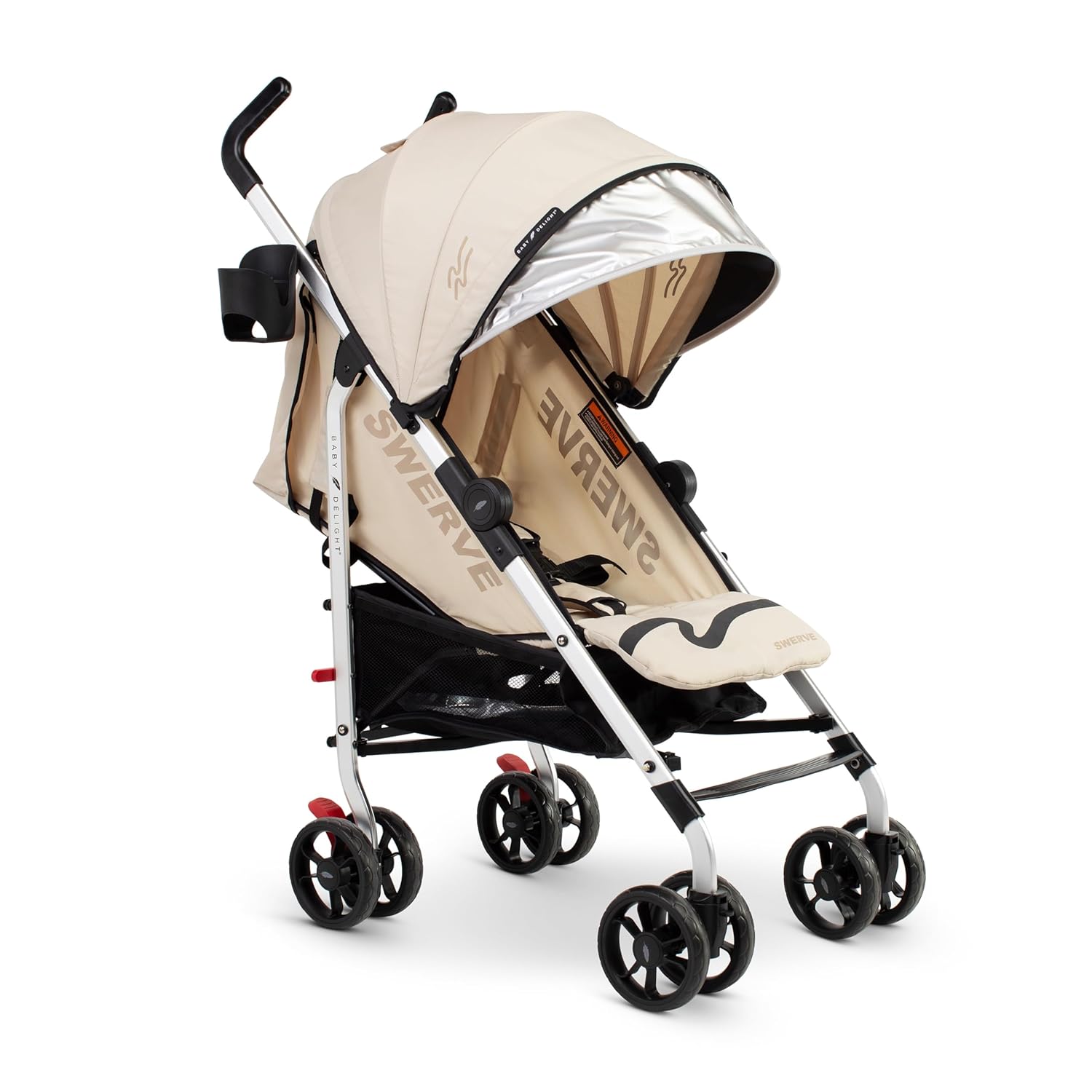 Baby Delight Swerve Stroller (Tan) - Kidsy