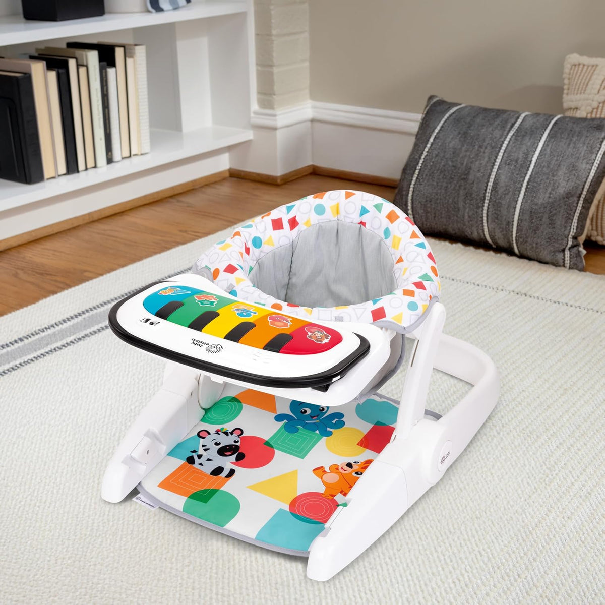 Baby Einstein 4-in-1 Kickin' Tunes Learn-to-Sit Floor Seat (Multi) - Kidsy