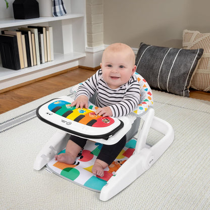 Baby Einstein 4-in-1 Kickin' Tunes Learn-to-Sit Floor Seat with Kick Piano - Kidsy