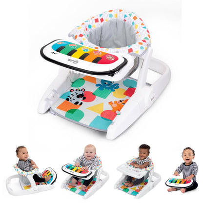 Baby Einstein 4-in-1 Kickin' Tunes Learn-to-Sit Floor Seat with Kick Piano - Kidsy