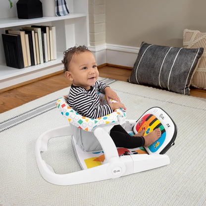 Baby Einstein 4-in-1 Kickin' Tunes Learn-to-Sit Floor Seat with Kick Piano - Kidsy