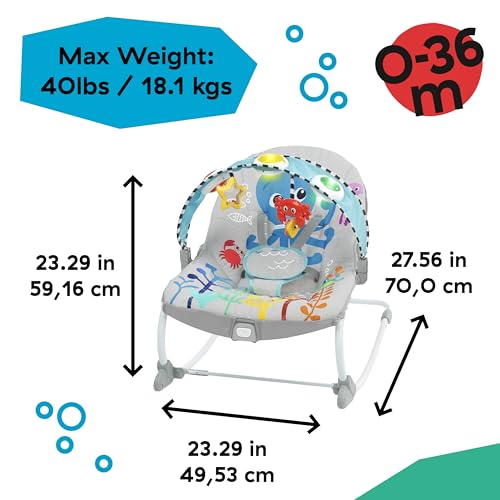 Baby Einstein Ocean Explorers Kick to It Opus Musical Rocker - Kidsy