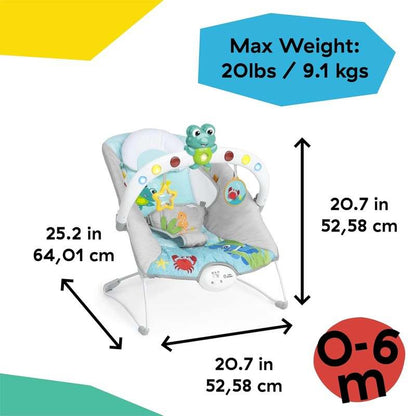 Baby Einstein Ocean Explorers Musical Bouncer Infant Seat - Kidsy