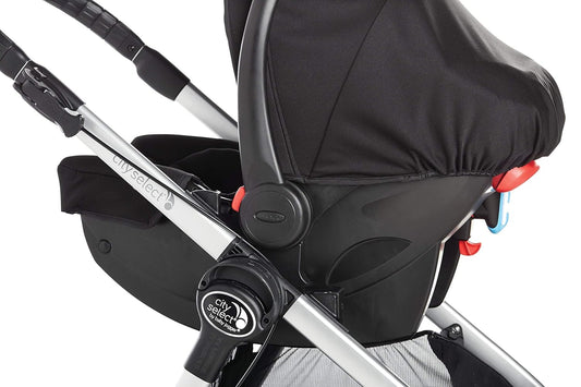 Baby Jogger Car Seat Adapter for City Select Stroller + City Select LUX Stroller (Black) - Kidsy