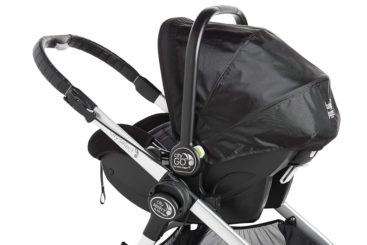 Baby Jogger Car Seat Adapter for City Select Stroller + City Select LUX Stroller (Black) - Kidsy