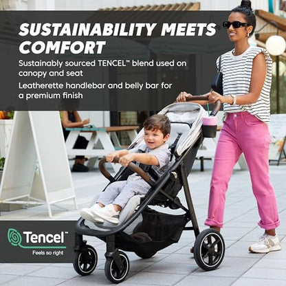 Baby Jogger City Mini Air Lightweight Stroller (Rich Black) - Kidsy