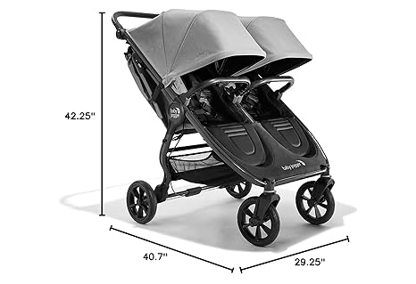 Baby Jogger City Mini GT2 All - Terrain Double Stroller (Pike) - Kidsy